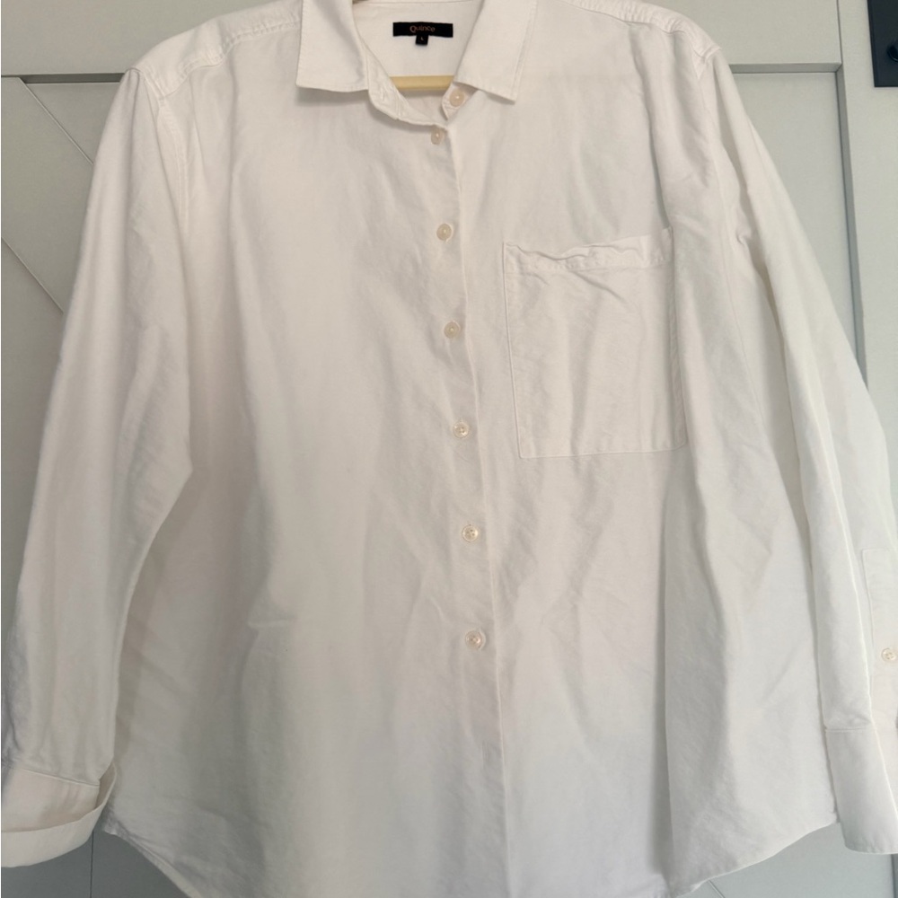 Quince cotton oversized shirt